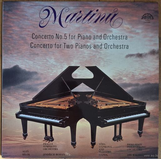 Martinu – Concerto No. 5 For Piano And Orchestra / Concerto For Two Pianos And Orchestra