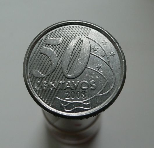 50 сентаво 2008 Бразилия