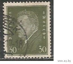 Рейх(Веймарская Республика). Президент Ф.Эберт. 1928г. Mi#417.