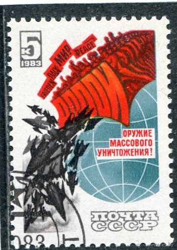 СССР 1983.. Долой ядерное оружие