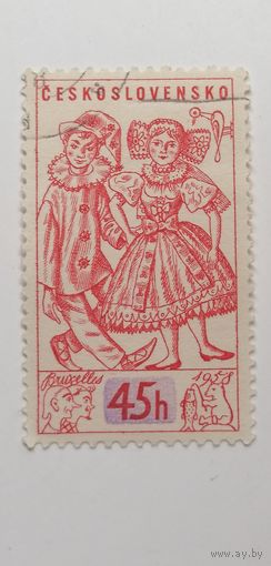 Чехословакия 1958. Брюссельская международная выставка