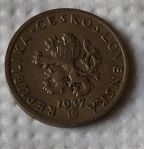 Чехословакия 20 геллеров, 1937 (14-12-5)