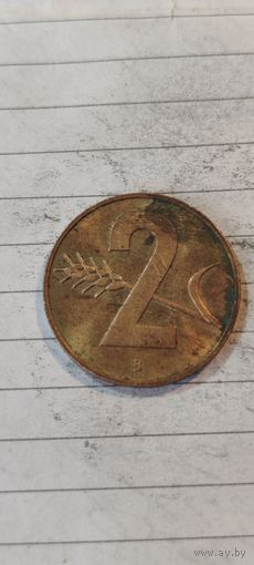 Швейцария 2 раппена 1957