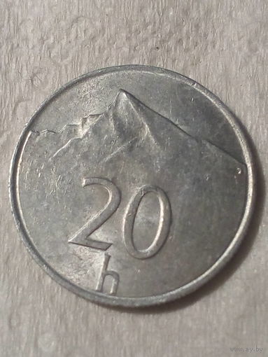 20 геллеров Словакия 1994 год