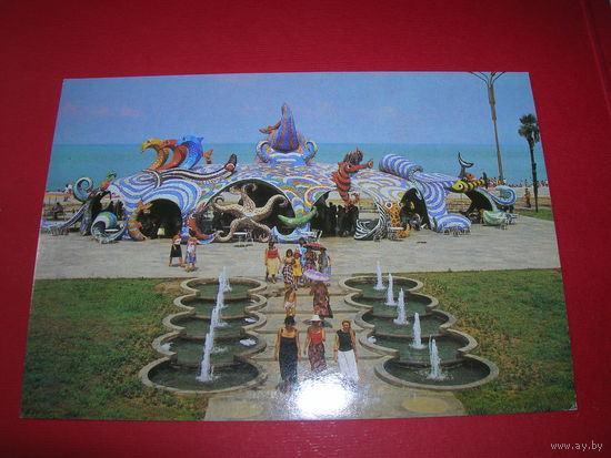 Грузия Батуми Кафе 1983 год чистая