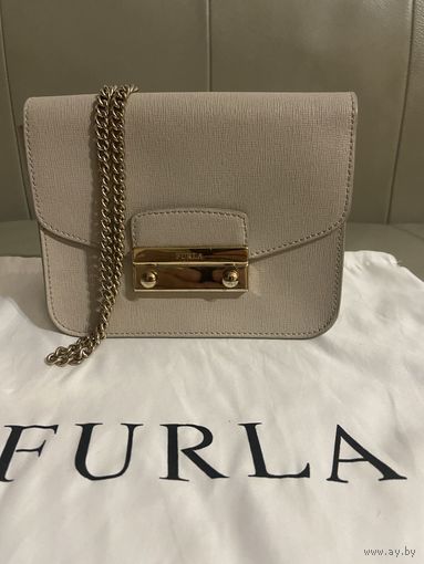Сумочка из натуральной кожи Furla.Оригинал- Италия.