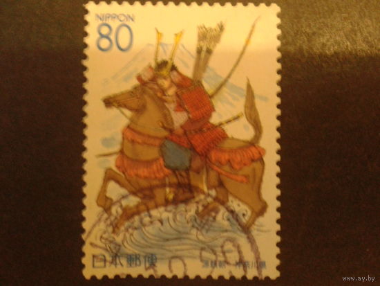 Япония 1999 гос. персона 12 века, всадник