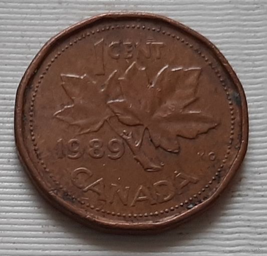 1 цент 1989 г. Канада