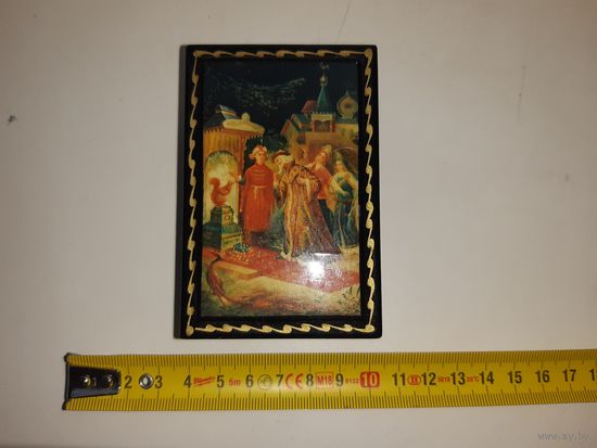 Шкатулка СССР " сказка о царе-султане"