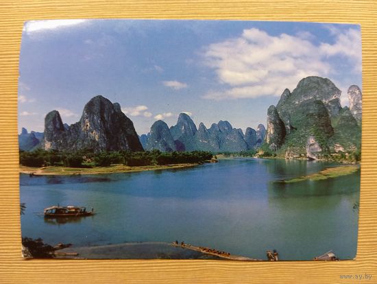 О-10. ПОДПИСАННАЯ ОТКРЫТКА КИТАЙ. ГУАНЧЖОУ.