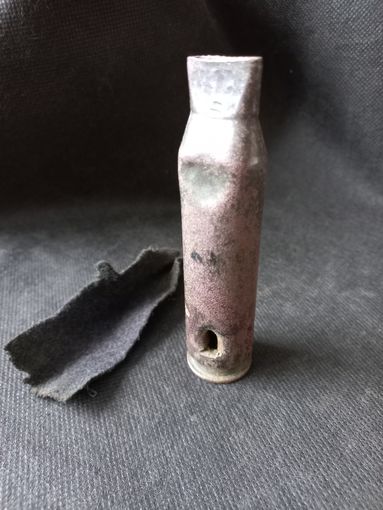 Блиндажная лампа коптилка карманная