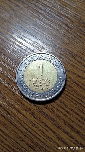Египет 1 фунт, 2019 - Электростанция