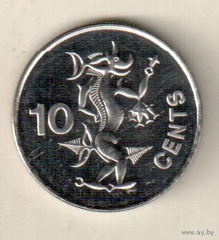 Соломоновы Острова 10 цент 2005