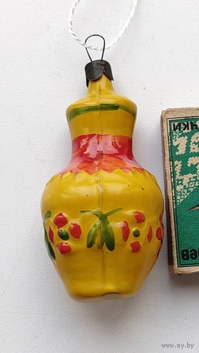 Ёлочная игрушка. Ваза. Кувшин. 412.