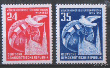 ГДР. М. 320/21. 1952. ЧиСт.