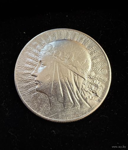5 злотых 1934 г.  Польша.  Ядвига.  Серебро