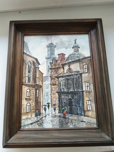 Картина. Старый Львов.