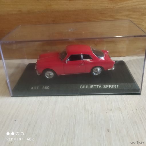GIULIETTA SPRINT1/43.