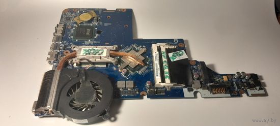 Материнская плата ноутбука HP COMPAQ CQ 56. Условно рабочая. По цене нерабочей