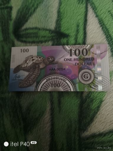 Сто долларов Исландия