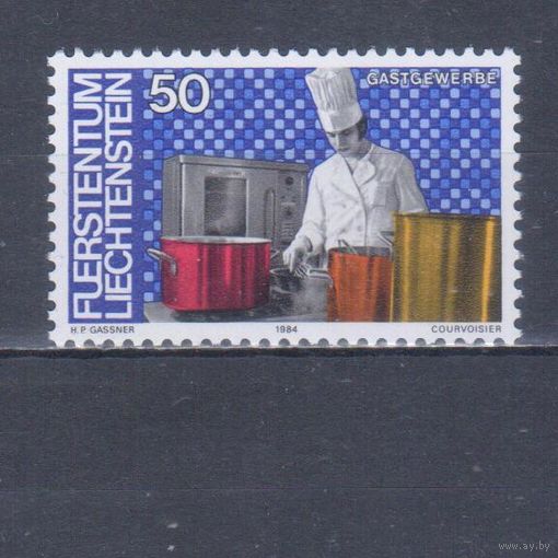 [1415] Лихтенштейн 1984. Профессии.Повар.Кулинар. MNH
