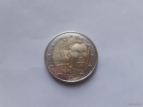 2 евро 2018 Франция Симона Вайль UNC