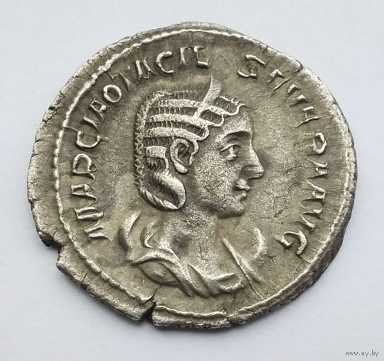 Марция Отацилия Севера, супруга императора Филиппа I Араба (244-249 гг.) Антониниан. Серебро. /1