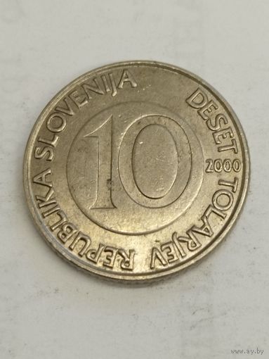 Словения 10 толар 2000