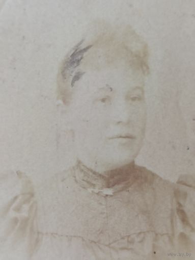 Фотография, фотоателье Константина Павловича Шапиро 2-го, С-Петербург, 1894 год. 10 х 6,5 см.