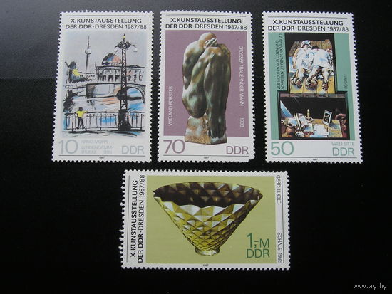 ГДР 1987 Искусство