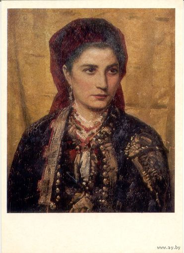 Открытка СССР. В.Д. Поленов. Черногорка.