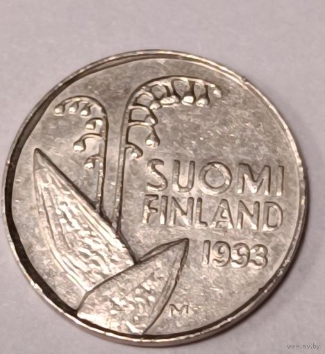 Финляндия. 10 пенни 1993 года.