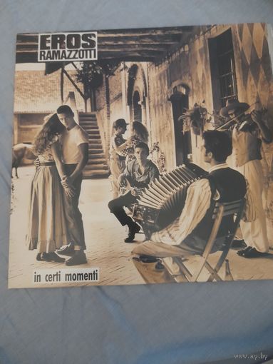 EROS RAMAZZOTTI "IN CERTI MOMENTI" 1987 LP GERMANY DDD DISCHI 208741 - ORIG - NM-/NM-