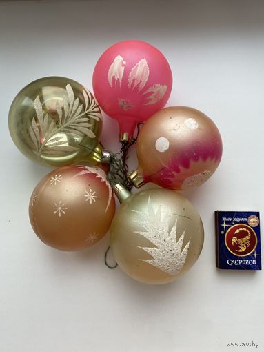 Елочные игрушки Шары.