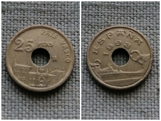 Испания 25 песет 1993 Страна Басков