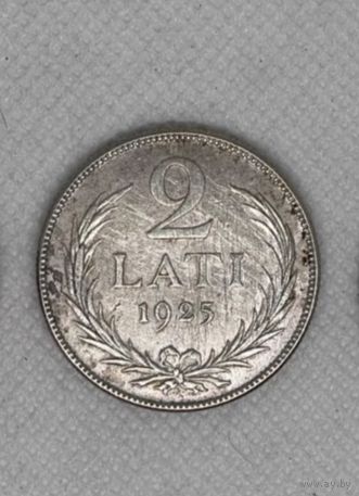 2 лата 1925 Латвия