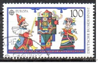 Германия 1989г Европа СЕРТ гаш. Куклы театр