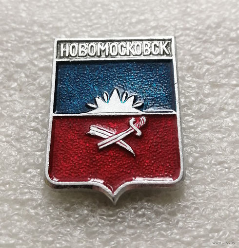 Новомосковск. Днепропетровская область. Украина. Герб города. Геральдика. Города России #2071-CP33