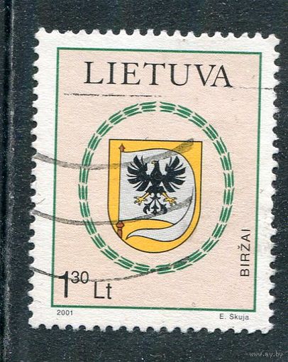 Литва. Герб гор. Биржай