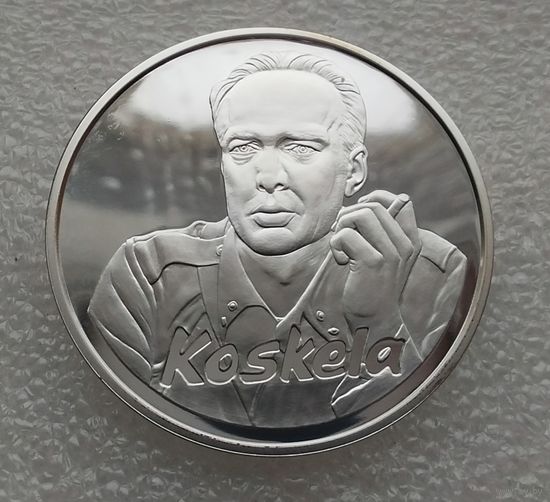 Финляндия. 50 лет фильму Неизвестный солдат 1955 г. Серебро. Проба.