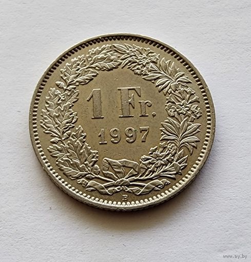 Швейцария 1 франк, 1997
