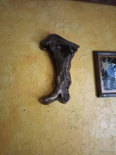 Пано настенное, дерево.В виде Итальянского полуострова.