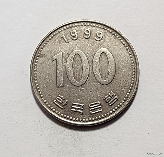 Южная Корея 100 вон, 1999