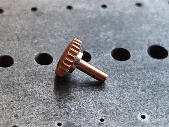 Новая Заводная Головка диаметр 5 мм к Часам Луч 1800, 1801 AU СССР.