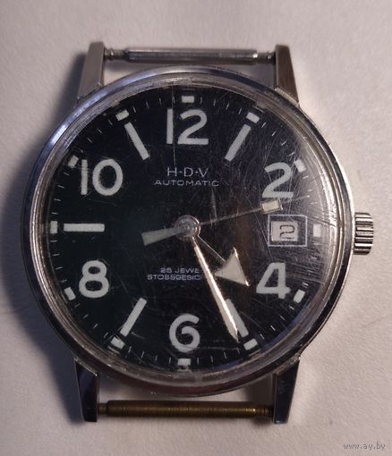 Часы HDV automatic Германия -Швейцария .Редкие.