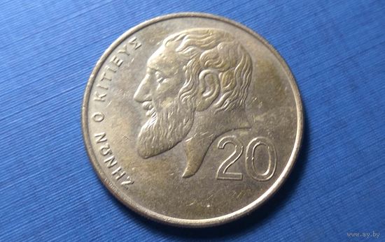 20 центов 1991. Кипр.