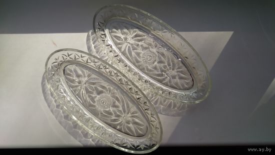 Красивые селедочницы СССР пара