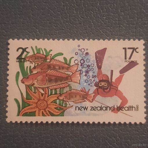 Новая Зеландия 1980. Подводная охота