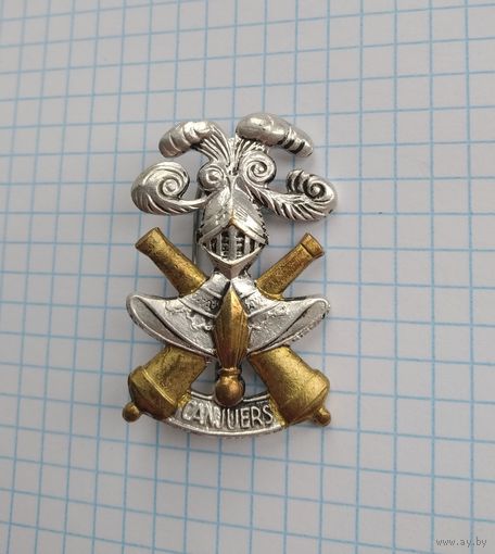 Франция. Полковой знак. Учебный центр, де Канжуэрс (G2300)