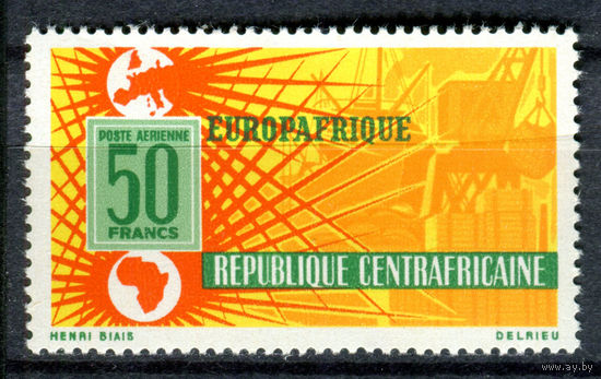 Центральноафриканская Республика - 1964г. - Европейско-африканская сельскохозяйственная организация, авиапочта - полная серия, MNH [Mi 70] - 1 марка